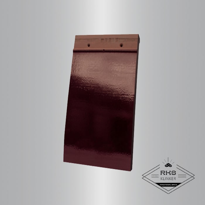 Керамическая черепица Koramic, Plain Tile Smooth, Wine Red Glazed в Тамбове